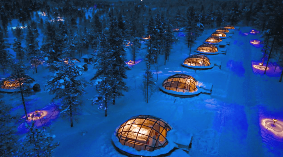 What It’s Like Staying in a Glass Igloo in Ivalo